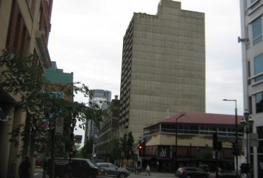 L'hôtel De La Montagne avant le début des travaux.