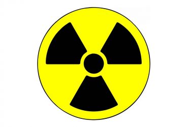 Sign showing the presence of nuclear elements
